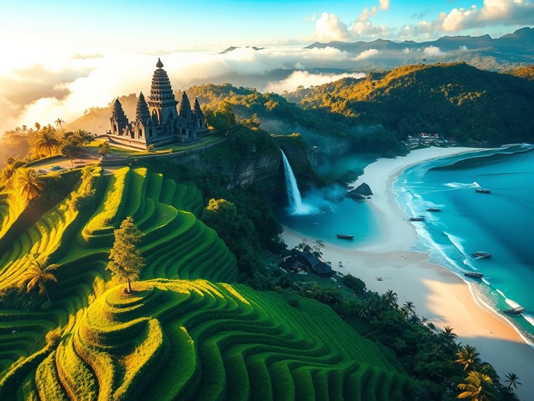 bali s attractions nature and culture