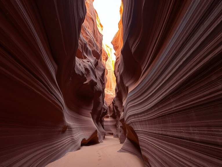 secret slot canyons exploration